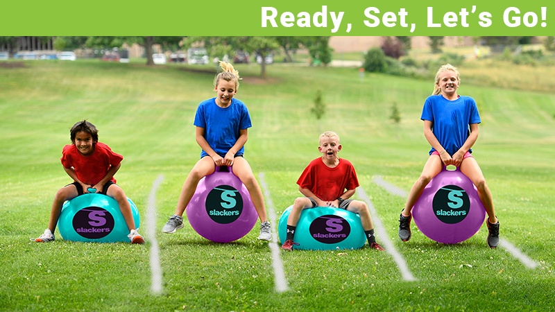 Slackers Bounce Balls Race Set